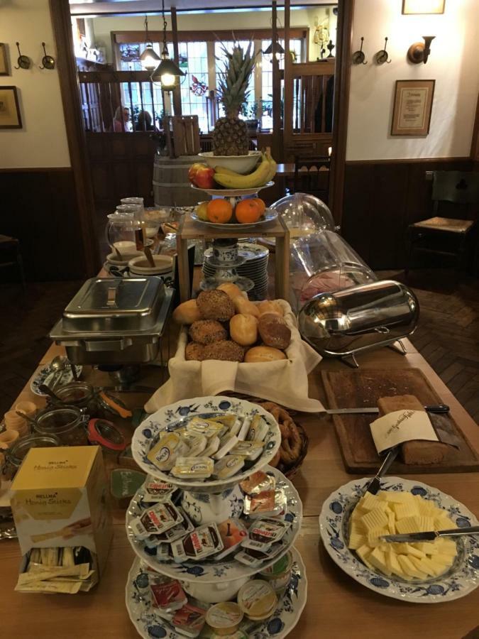 Altes Gasthaus Kuhr - Hotel & Restaurant بابينبورغ المظهر الخارجي الصورة