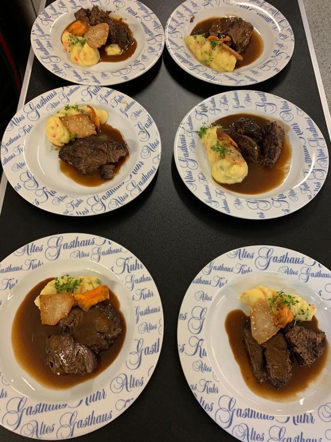 Altes Gasthaus Kuhr - Hotel & Restaurant بابينبورغ المظهر الخارجي الصورة