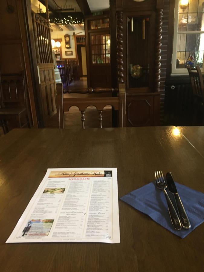 Altes Gasthaus Kuhr - Hotel & Restaurant بابينبورغ المظهر الخارجي الصورة